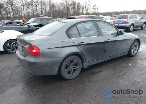 2008 BMW 328Xi из США, поврежденный, VIN WBAVC93538K043754